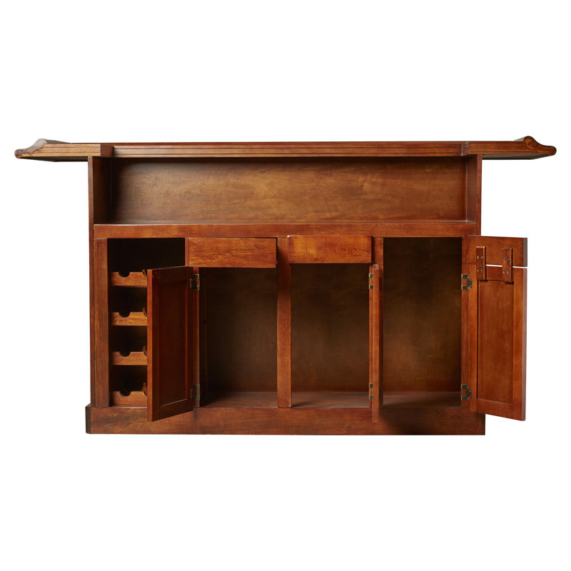 Darby Home Co Potomac Home Bar with Wine Storage & Reviews Wayfair